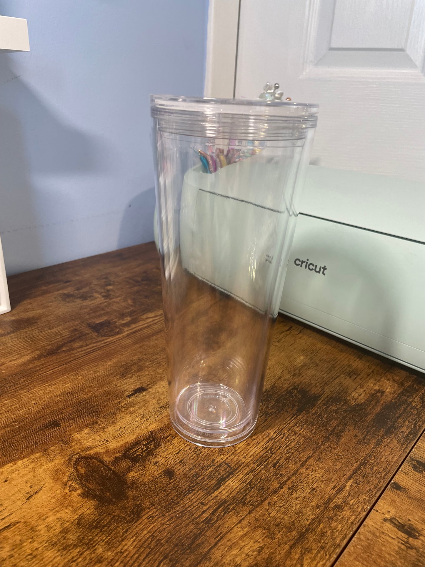 Custom 24oz Snowglobe Tumbler