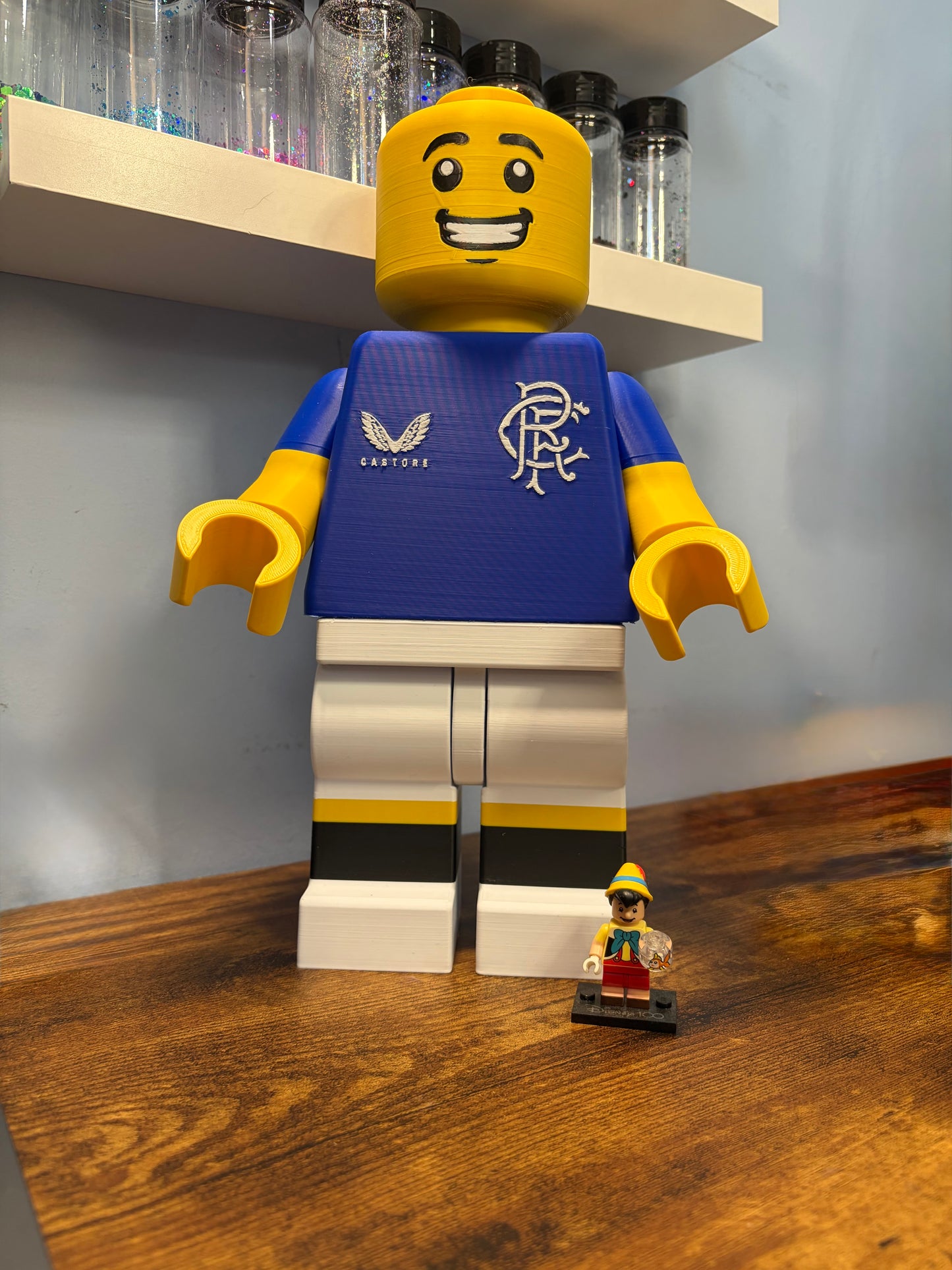 Personalised Large Football Figure