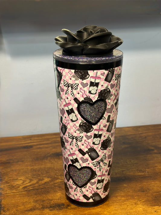 Black Rose Peekaboo - No Globe