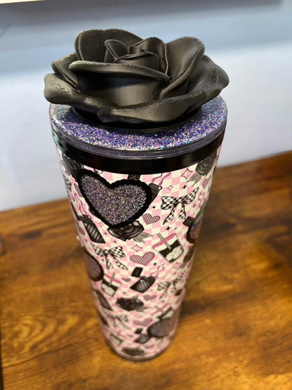 Black Rose Peekaboo - No Globe