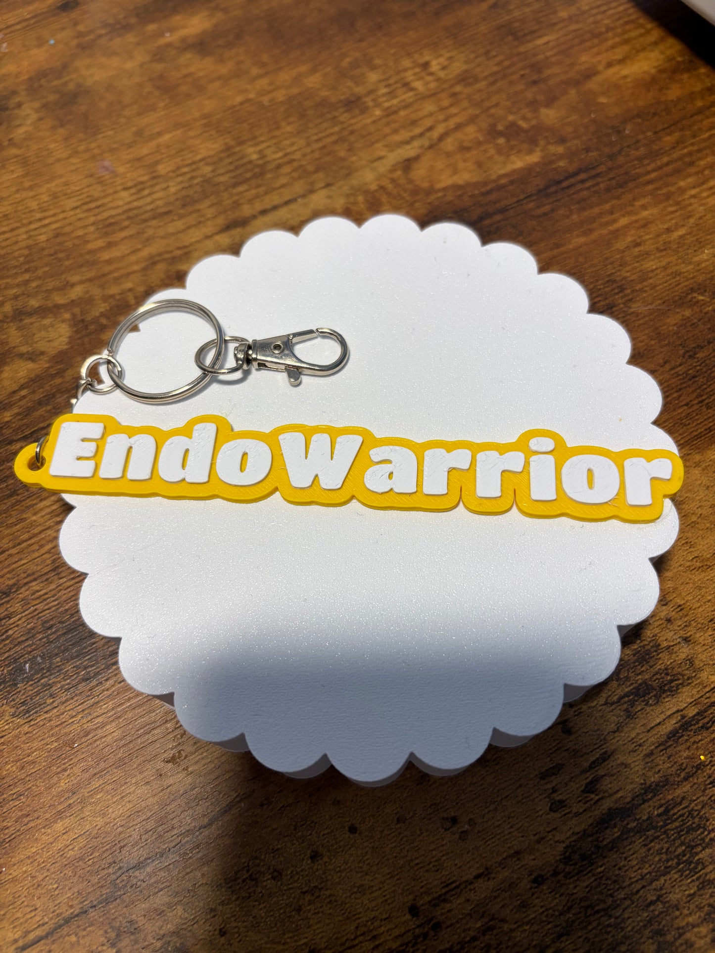 Endo Warrior Keyring/Bag Charm