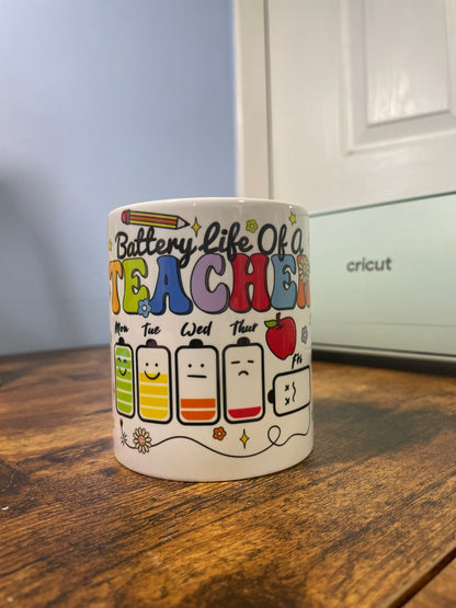 Battery Life Of A Teacher