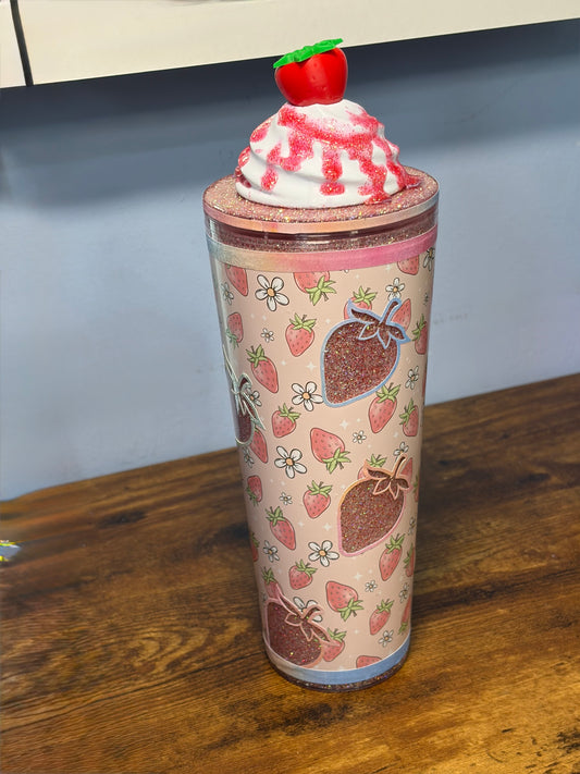 Strawberry Peekaboo - No Globe