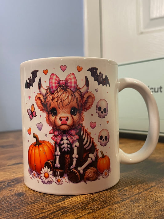 Halloween Highland Cow