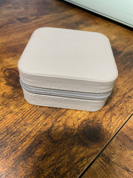 Grey Mini Travel Jewellery Box