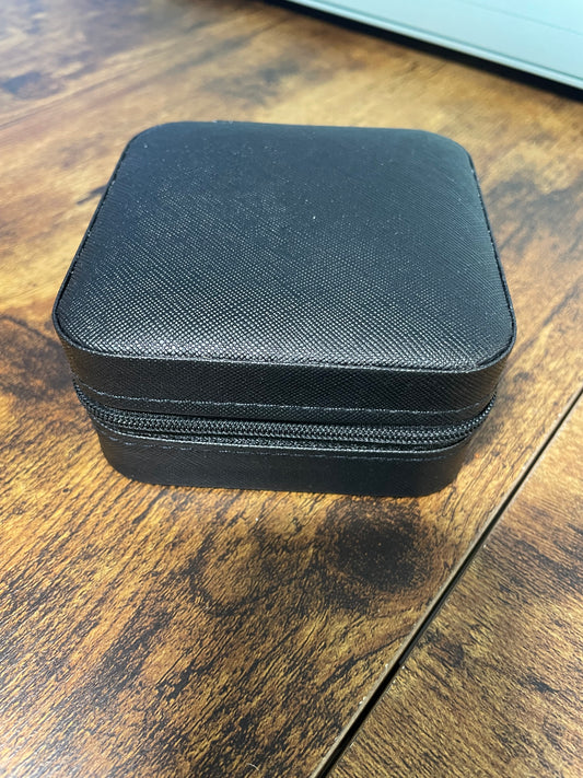 Black Mini Travel Jewellery Box