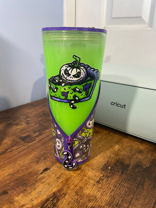 Halloween NBC X BeetleGuy Zipper Tumbler