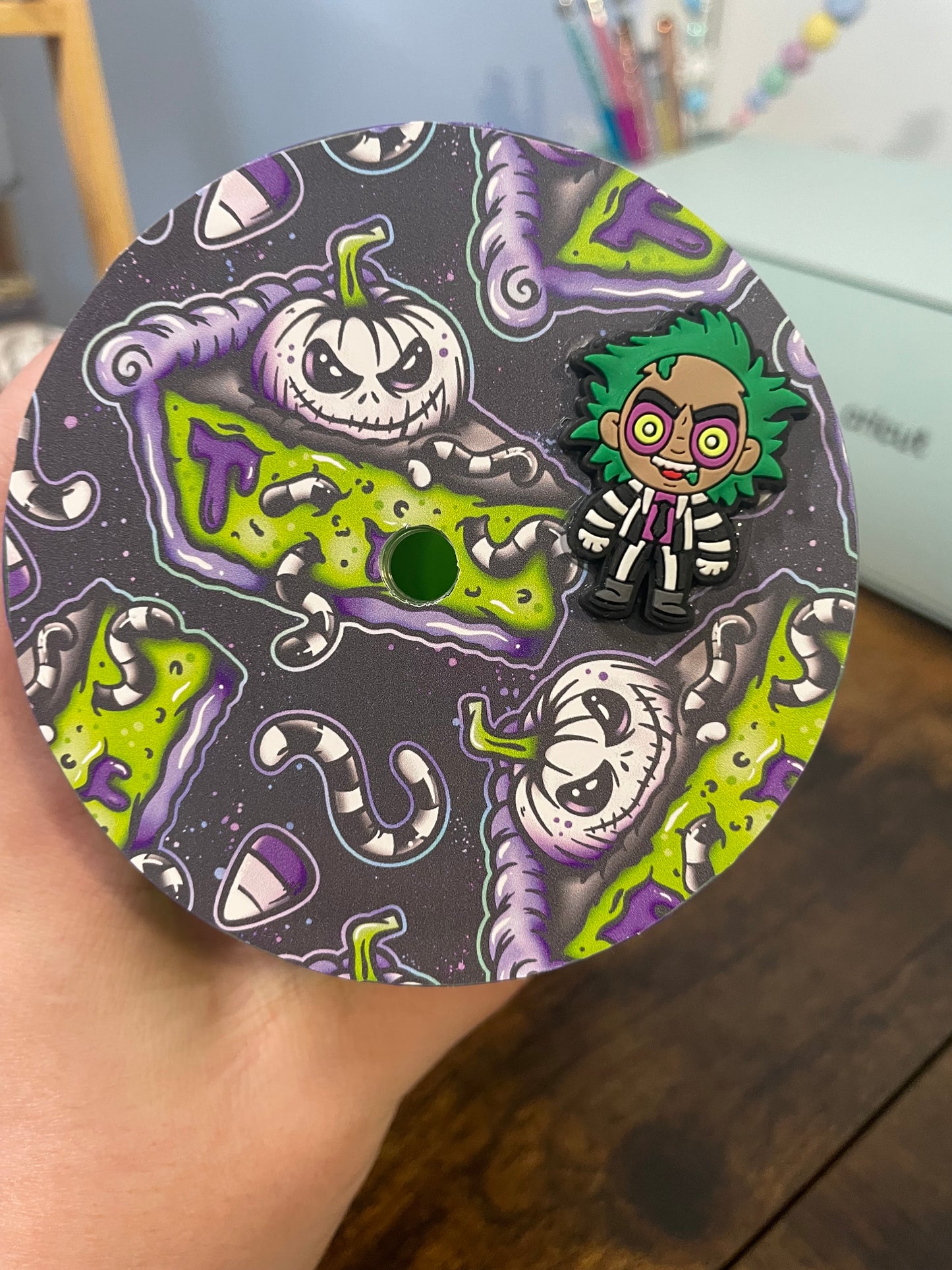Halloween NBC X BeetleGuy Zipper Tumbler