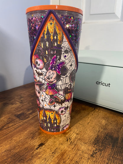 Halloween Mouse Zipper Tumbler