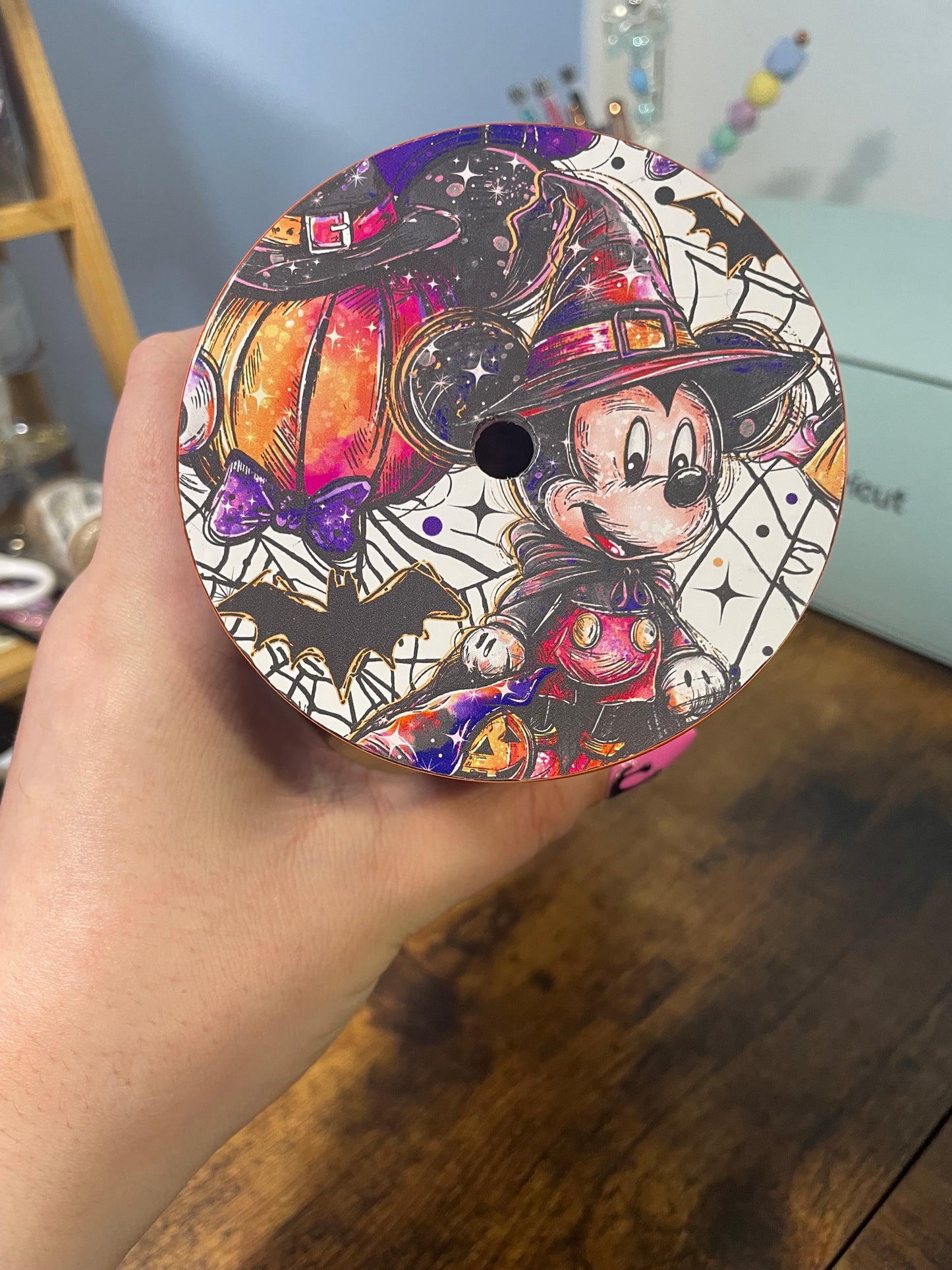 Halloween Mouse Zipper Tumbler