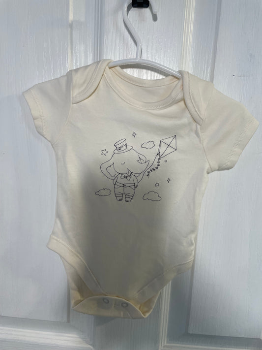 0-3 Months - Elephant Flying Kite