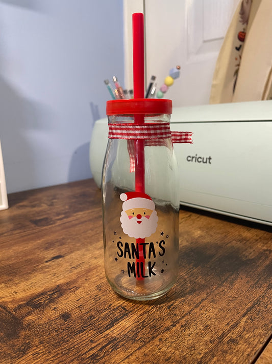 Santa's Milk Bottle