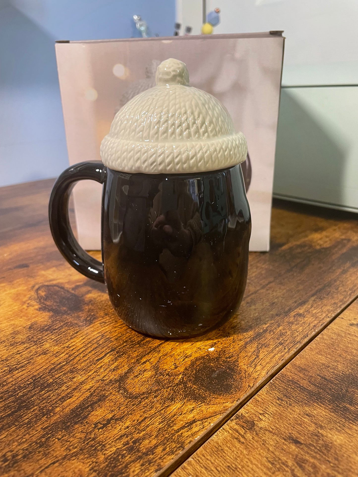 Penguin Mug With Lid