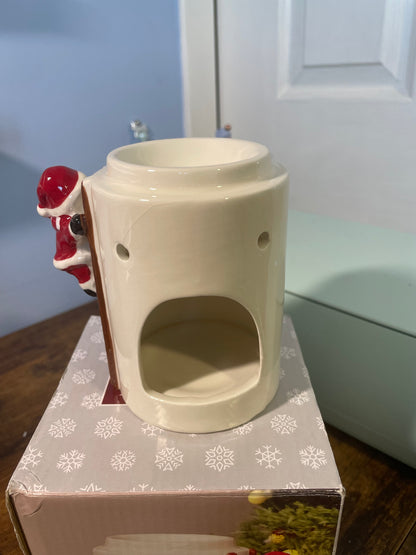 Santa Climbing Ladders Wax Melt Burner