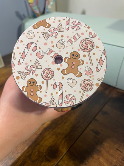 Gingerbread 24oz Tumbler - Please Read Description