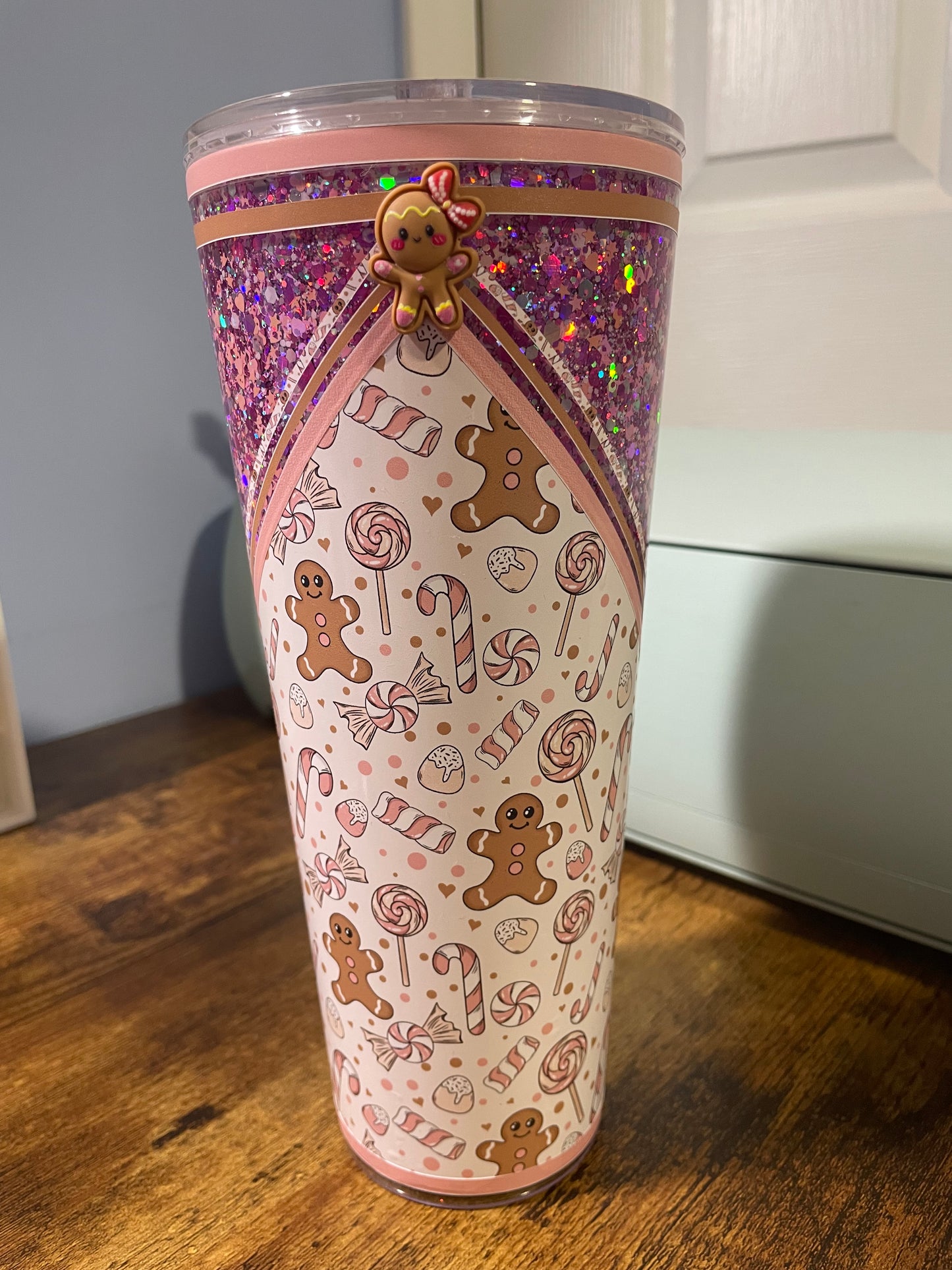 Gingerbread 24oz Tumbler - Please Read Description