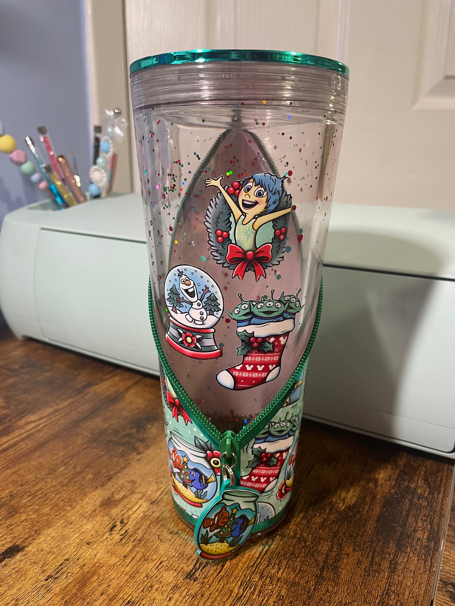 PixMas 24oz Zipper Tumbler