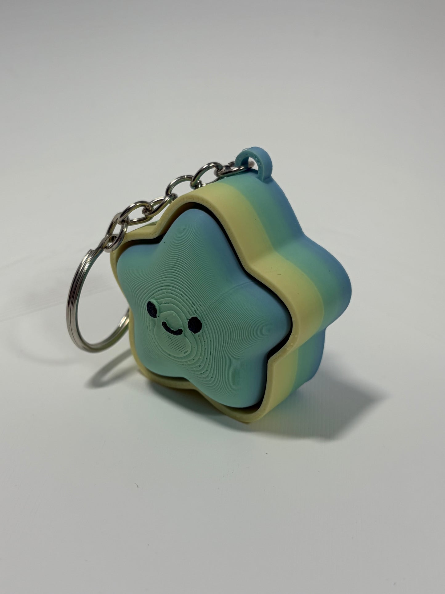Fidget Clicker Star Keyring