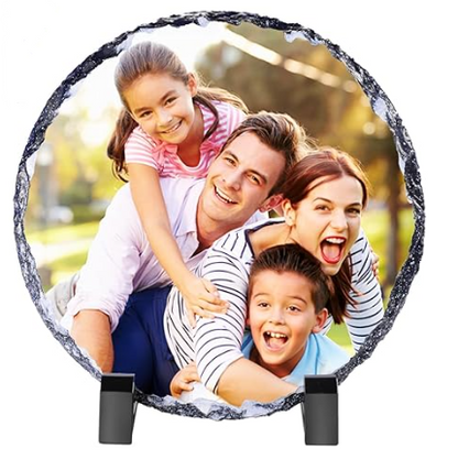 Circle Rock Photo Slate 16cm