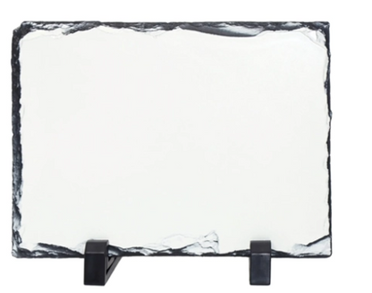 Rectangle Rock Photo Slate 30cm