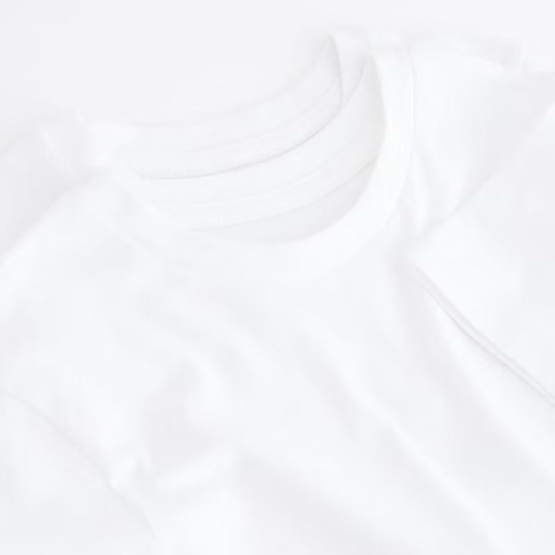 Kids White 100% Cotton T-Shirt