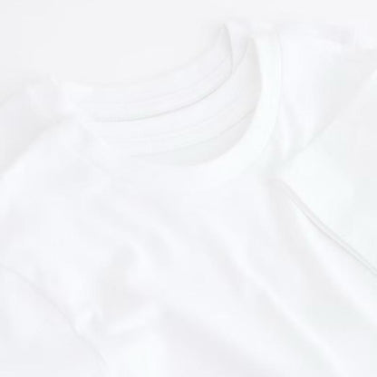 Kids White 100% Cotton T-Shirt